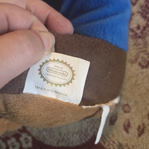 Nintendo Mario Plush Toy - Red and Blue - Picture 2 of 2